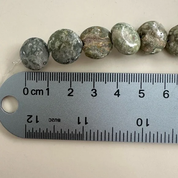 Natural Jasper & Stone Bead Strand Lot – 6 Strands – 15” Each - Picture 5 of 9